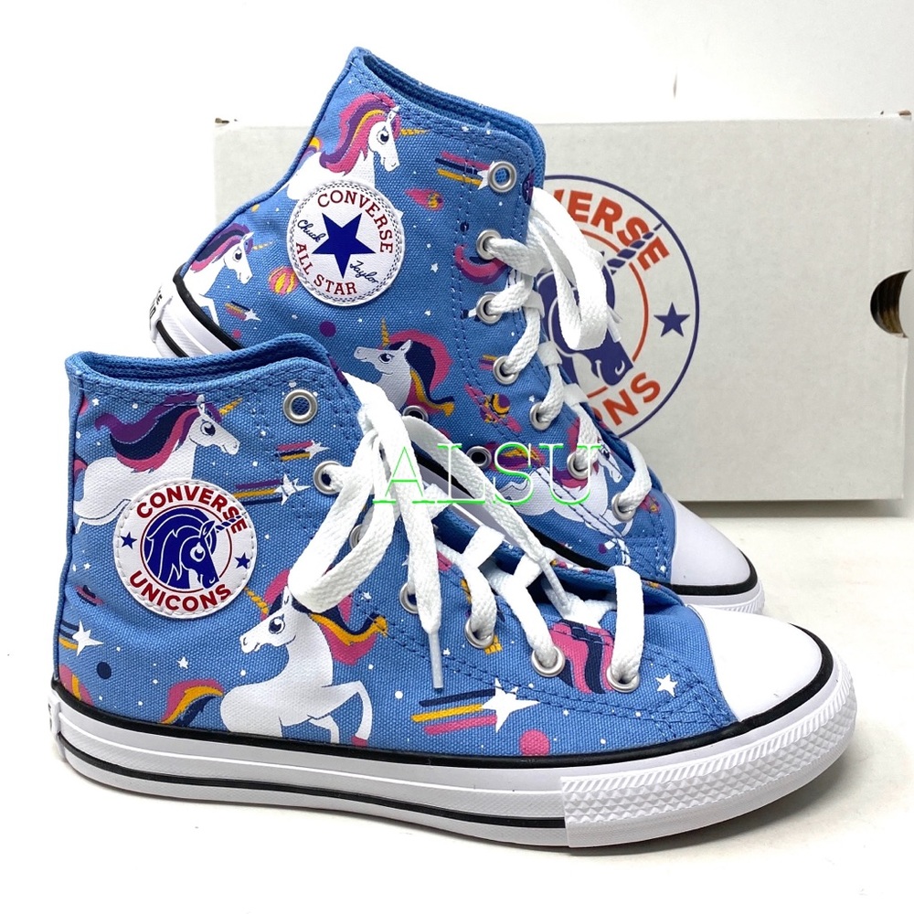 Converse Unicorn Ctas Canvas High Light Blue Kid’s - Picture 8 of 10